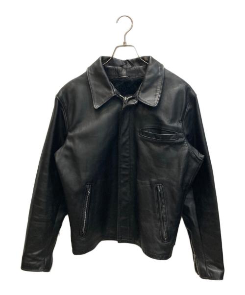 Schott（ショット）Schott (ショット) ボアライナー付き シングルライダースジャケット ブラック サイズ:Size  40の古着・服飾アイテム