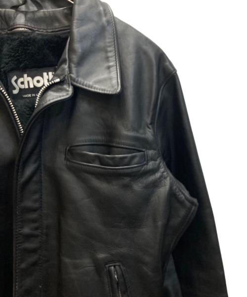 Schott（ショット）Schott (ショット) ボアライナー付き シングルライダースジャケット ブラック サイズ:Size  40の古着・服飾アイテム