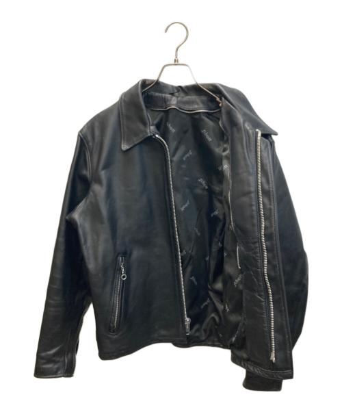 Schott（ショット）Schott (ショット) ボアライナー付き シングルライダースジャケット ブラック サイズ:Size  40の古着・服飾アイテム