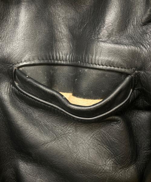 Schott（ショット）Schott (ショット) ボアライナー付き シングルライダースジャケット ブラック サイズ:Size  40の古着・服飾アイテム