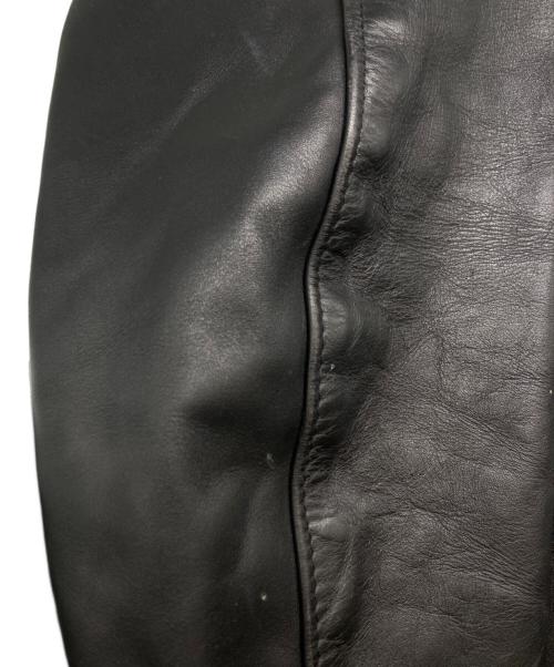 Schott（ショット）Schott (ショット) ボアライナー付き シングルライダースジャケット ブラック サイズ:Size  40の古着・服飾アイテム