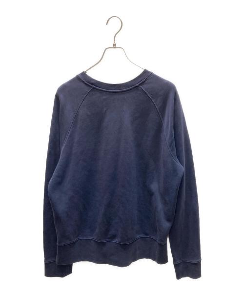 STUDIO NICHOLSON（スタジオ ニコルソン）STUDIO NICHOLSON (スタジオ ニコルソン) LAST FLEECEBACK ラグランスウェット ネイビー サイズ:SIZE Mの古着・服飾アイテム