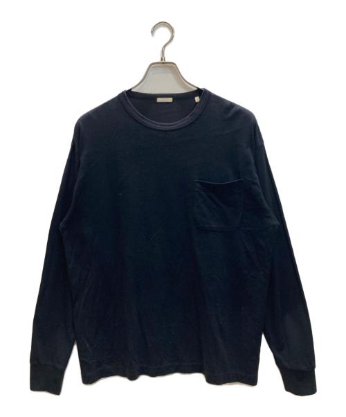 COMOLI（コモリ）COMOLI (コモリ) 綿天竺長袖クルー ネイビー サイズ:SIZE 2の古着・服飾アイテム