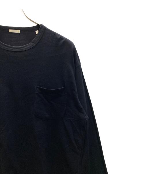COMOLI（コモリ）COMOLI (コモリ) 綿天竺長袖クルー ネイビー サイズ:SIZE 2の古着・服飾アイテム