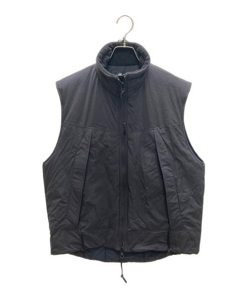 Product Twelve（プロダクトトゥエルブ）PRODUCT TWELVE (プロダクトトゥエルブ) Edition (エディション) PERTEX 中綿ベスト ブラック サイズ:SIZE 1の古着・服飾アイテム