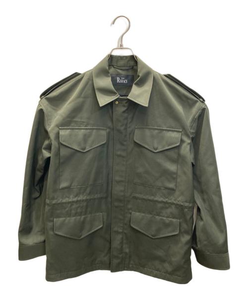 THE RERACS（ザ リラクス）THE RERACS (ザ リラクス) MILITARY FIELD JACKET オリーブ サイズ:46の古着・服飾アイテム