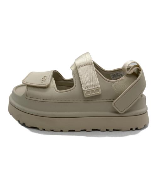 UGG（アグ）UGG (アグ) GoldenGlow ゴールデングロウ サンダル ベージュ サイズ:24の古着・服飾アイテム