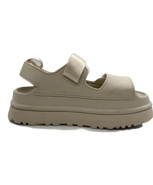 UGG（アグ）UGG (アグ) GoldenGlow ゴールデングロウ サンダル ベージュ サイズ:24の古着・服飾アイテム