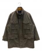 Burberry'sバーバリーズ）の古着「スタンドネックジャケット」｜ブラウン