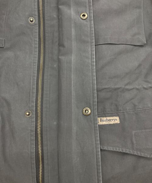 Burberry's（バーバリーズ）Burberry's (バーバリーズ) スタンドネックジャケット ブラウン サイズ:SIZE Mの古着・服飾アイテム