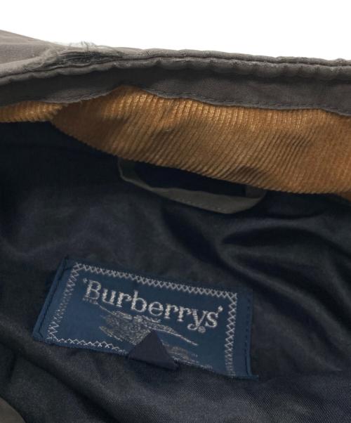 Burberry's（バーバリーズ）Burberry's (バーバリーズ) スタンドネックジャケット ブラウン サイズ:SIZE Mの古着・服飾アイテム