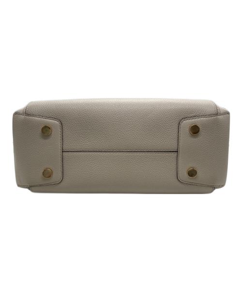 MICHAEL KORS（マイケルコース）MICHAEL KORS (マイケルコース) MERCER ベルテッド ミディアム サッチェル ベージュ サイズ:下記参照の古着・服飾アイテム