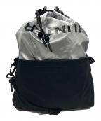 HUNTERハンター）の古着「TRAVEL MULTI FUNCTION SACOCHE」｜ブラック×シルバー