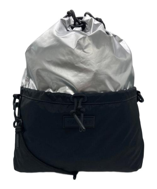 HUNTER（ハンター）HUNTER (ハンター) TRAVEL MULTI FUNCTION SACOCHE ブラック×シルバー 未使用品の古着・服飾アイテム