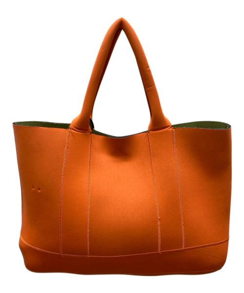 ENCINITAS（エンシニータス）Encinitas (エンシニータス) トートバッグ オレンジの古着・服飾アイテム