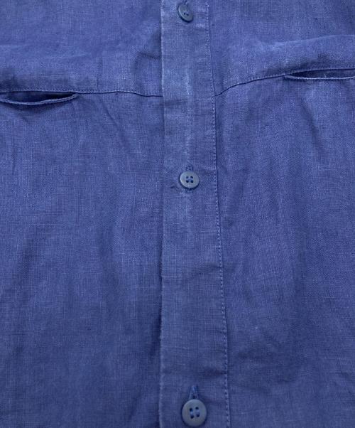 GOOUCH（グーチ）GOOUCH (グーチ) リネンシャツ ネイビー サイズ:SIZE Mの古着・服飾アイテム