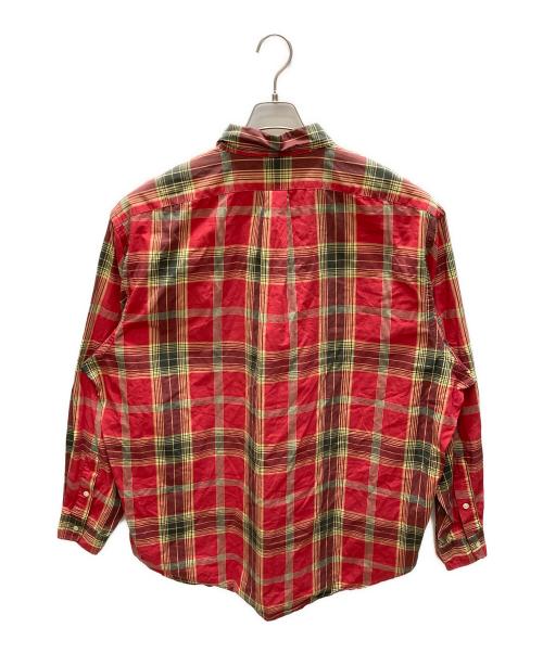 RALPH LAUREN（ラルフローレン）RALPH LAUREN (ラルフローレン) チェックシャツ レッド サイズ:SIZE XXLの古着・服飾アイテム