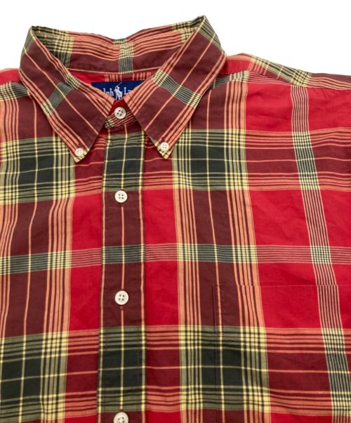RALPH LAUREN（ラルフローレン）RALPH LAUREN (ラルフローレン) チェックシャツ レッド サイズ:SIZE XXLの古着・服飾アイテム