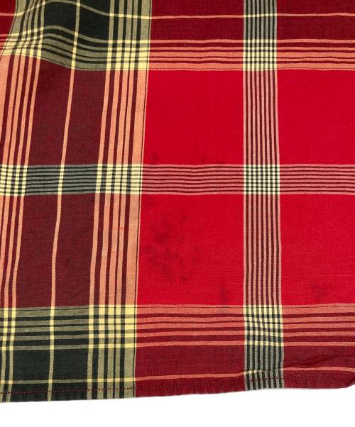 RALPH LAUREN（ラルフローレン）RALPH LAUREN (ラルフローレン) チェックシャツ レッド サイズ:SIZE XXLの古着・服飾アイテム