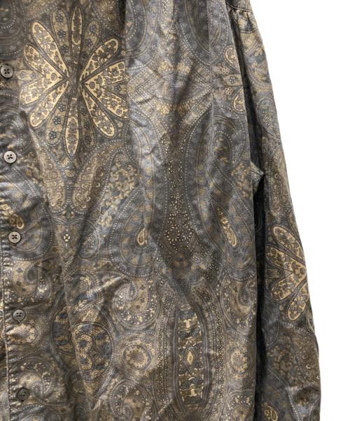 AiE（エーアイイー）AiE (エーアイイー) ペイズリー柄ペインターシャツ ネイビー サイズ:SIZE Mの古着・服飾アイテム