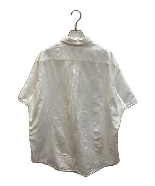 RALPH LAUREN（ラルフローレン）RALPH LAUREN (ラルフローレン) シアサッカーシャツ ホワイト サイズ:XLの古着・服飾アイテム