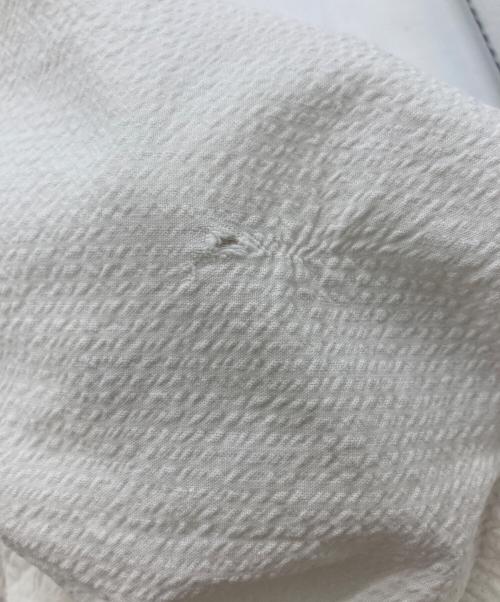RALPH LAUREN（ラルフローレン）RALPH LAUREN (ラルフローレン) シアサッカーシャツ ホワイト サイズ:XLの古着・服飾アイテム