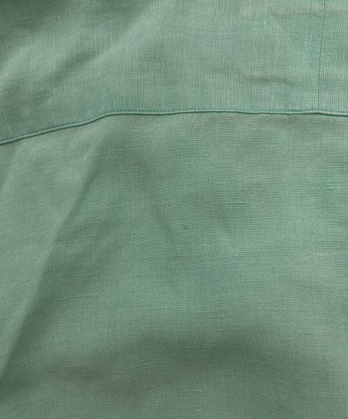 POLO RALPH LAUREN（ポロ・ラルフローレン）POLO RALPH LAUREN (ポロ・ラルフローレン) リネンシルクシャツ グリーン サイズ:Lの古着・服飾アイテム