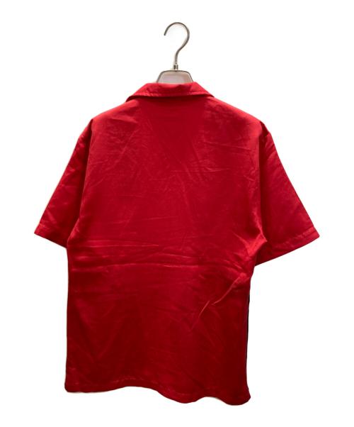 Hilton（ヒルトン）Hilton (ヒルトン) ボーリングシャツ レッド×ブラック サイズ:SIZE XSの古着・服飾アイテム
