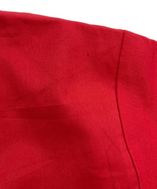 Hilton（ヒルトン）Hilton (ヒルトン) ボーリングシャツ レッド×ブラック サイズ:SIZE XSの古着・服飾アイテム