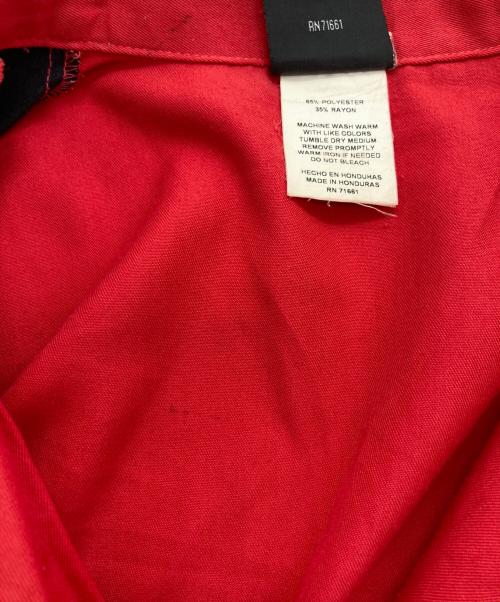 Hilton（ヒルトン）Hilton (ヒルトン) ボーリングシャツ レッド×ブラック サイズ:SIZE XSの古着・服飾アイテム