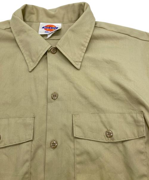 Dickies（ディッキーズ）Dickies (ディッキーズ) ワークシャツ ベージュ サイズ:表記無しの古着・服飾アイテム