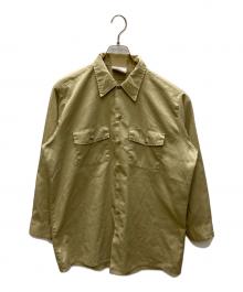 Dickies（ディッキーズ）の古着「ワークシャツ」｜ベージュ