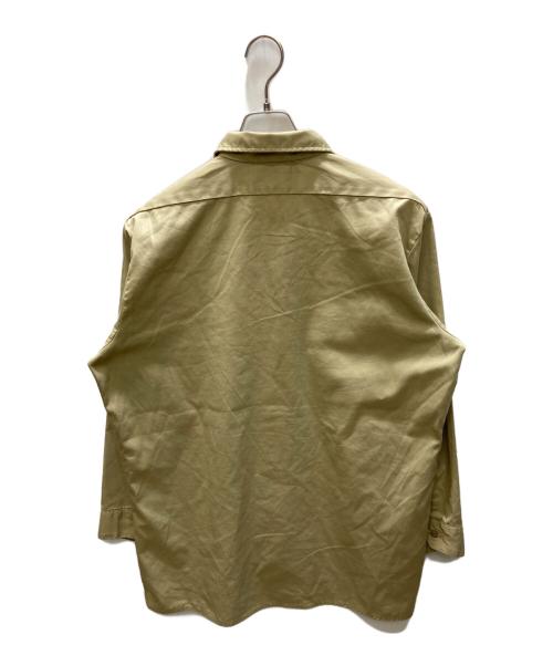 Dickies（ディッキーズ）Dickies (ディッキーズ) ワークシャツ ベージュ サイズ:表記無しの古着・服飾アイテム