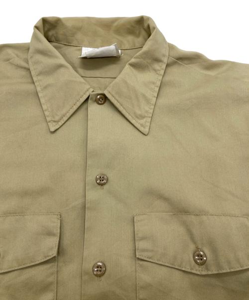Dickies（ディッキーズ）Dickies (ディッキーズ) ワークシャツ ベージュ サイズ:表記無しの古着・服飾アイテム