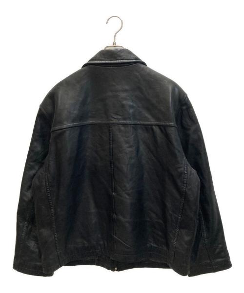 DOCKERS（ドッカーズ）DOCKERS (ドッカーズ) レザージャケット ブラック サイズ:SIZE Lの古着・服飾アイテム