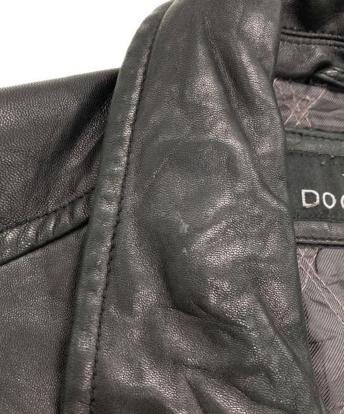 DOCKERS（ドッカーズ）DOCKERS (ドッカーズ) レザージャケット ブラック サイズ:SIZE Lの古着・服飾アイテム