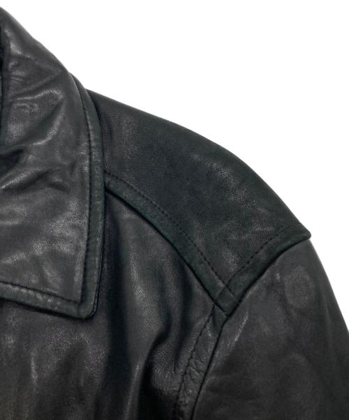 DOCKERS（ドッカーズ）DOCKERS (ドッカーズ) レザージャケット ブラック サイズ:SIZE Lの古着・服飾アイテム