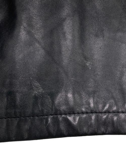 DOCKERS（ドッカーズ）DOCKERS (ドッカーズ) レザージャケット ブラック サイズ:SIZE Lの古着・服飾アイテム