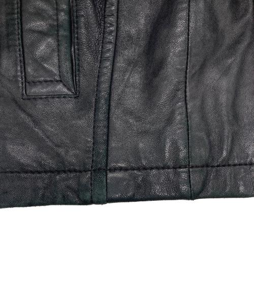 DOCKERS（ドッカーズ）DOCKERS (ドッカーズ) レザージャケット ブラック サイズ:SIZE Lの古着・服飾アイテム