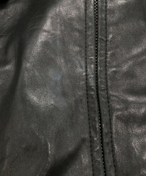 DOCKERS（ドッカーズ）DOCKERS (ドッカーズ) レザージャケット ブラック サイズ:SIZE Lの古着・服飾アイテム