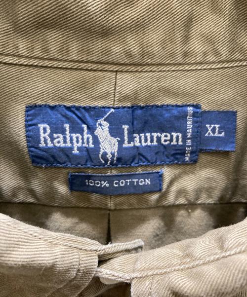 RALPH LAUREN（ラルフローレン）RALPH LAUREN (ラルフローレン) ボタンダウンシャツ カーキ サイズ:XLの古着・服飾アイテム