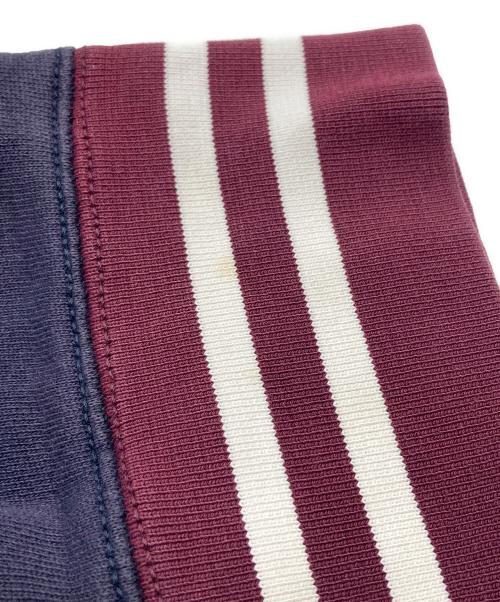 POLO RALPH LAUREN（ポロ・ラルフローレン）POLO RALPH LAUREN (ポロ・ラルフローレン) ハーフジップスウェット ネイビー×ボルドー サイズ:SIZE XLの古着・服飾アイテム