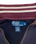 中古・古着 POLO RALPH LAUREN (ポロ・ラルフローレン) ハーフジップスウェット ネイビー×ボルドー サイズ:SIZE XL：7000円