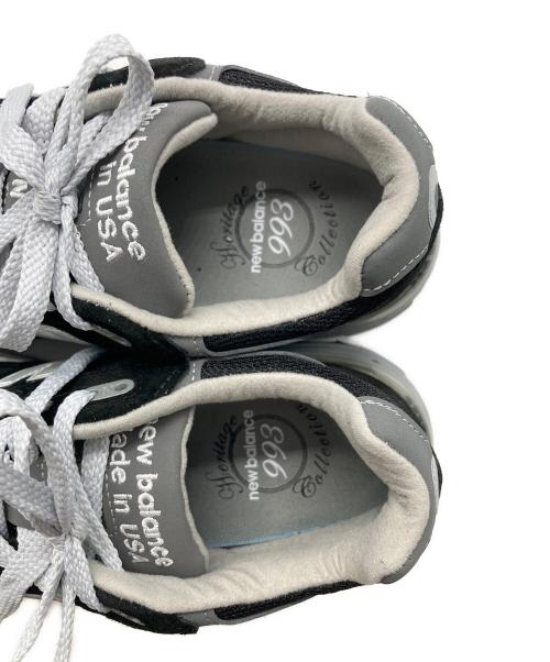 NEW BALANCE（ニューバランス）NEW BALANCE (ニューバランス) 993 ローカットスニーカー ブラック サイズ:26.5CMの古着・服飾アイテム