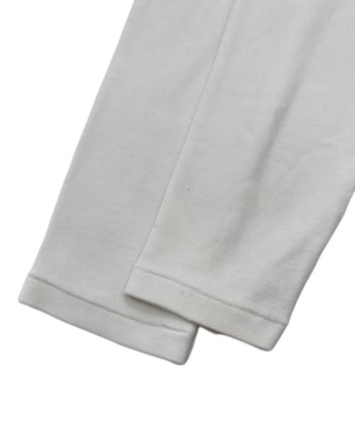 YOHJI YAMAMOTO（ヨウジヤマモト）YOHJI YAMAMOTO (ヨウジヤマモト) 五分袖 カットソー ホワイト サイズ:SIZE 2の古着・服飾アイテム