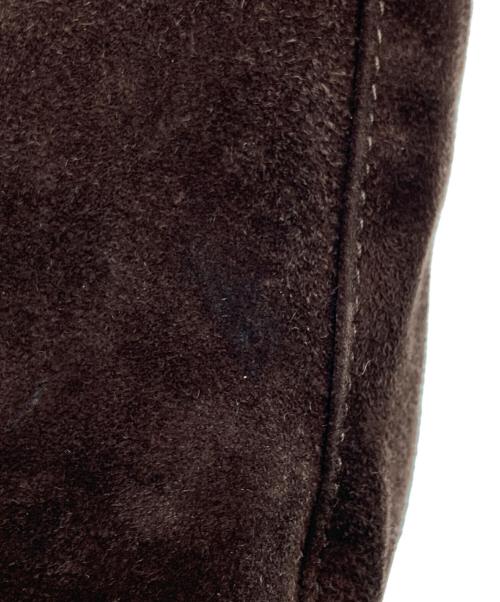 FENDI（フェンディ）FENDI (フェンディ) ズッカロゴ スエード マンマバケット バッグ ブラウン サイズ:下記参照の古着・服飾アイテム