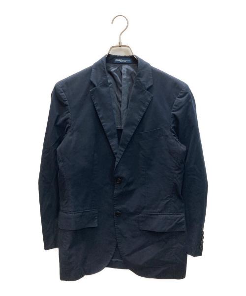 POLO RALPH LAUREN（ポロ・ラルフローレン）POLO RALPH LAUREN (ポロ・ラルフローレン) 2Bコットンジャケット ネイビー サイズ:SIZE 36の古着・服飾アイテム