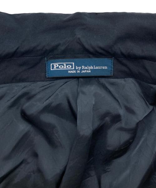 POLO RALPH LAUREN（ポロ・ラルフローレン）POLO RALPH LAUREN (ポロ・ラルフローレン) 2Bコットンジャケット ネイビー サイズ:SIZE 36の古着・服飾アイテム