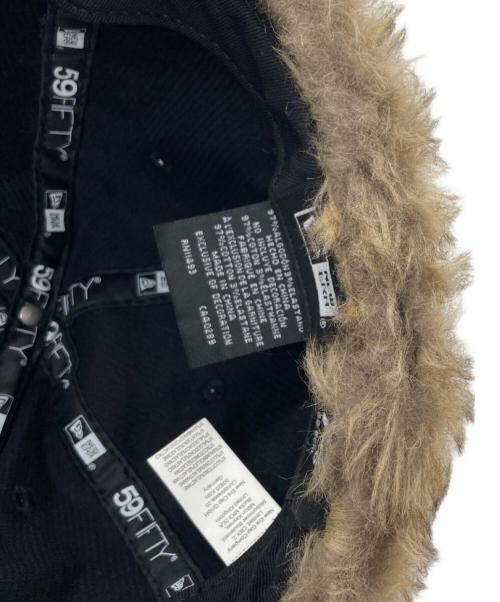 New Era（ニューエラ）New Era (ニューエラ) TWOJEYS 59FIFTY ダウンフラップキャップ ブラック サイズ:56.8cmの古着・服飾アイテム