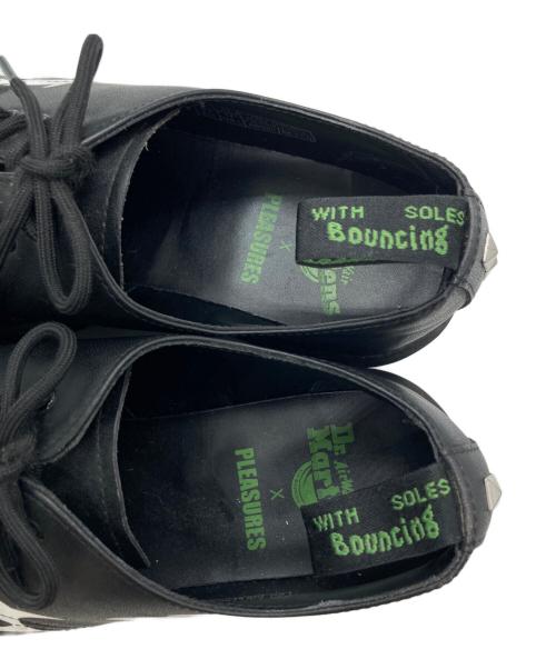 Dr.Martens（ドクターマーチン）Dr.Martens (ドクターマーチン) PLEASURES (プレジャーズ) 1461 TRIBAL 3ホールシューズ ブラック サイズ:SIZE 28cmの古着・服飾アイテム